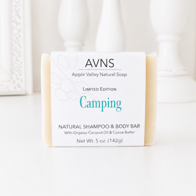 Limited Edition - Camping Shampoo and Body Soap Bar