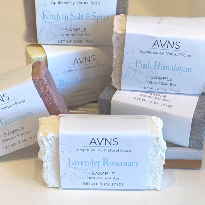 Salt Soap Bar Samples