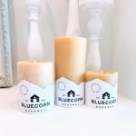 Pure Beeswax Pillar Candles